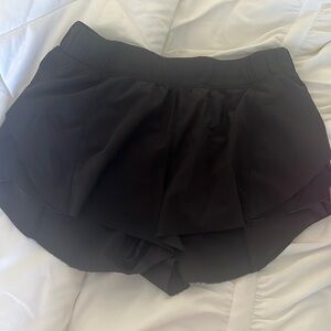 Black lulu lemon shorts